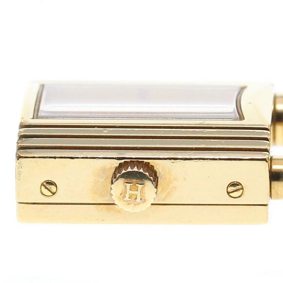 HERMES Kelly watch Gold Dial Quartz Ladies Watch_868090 - Picture 6 of 7